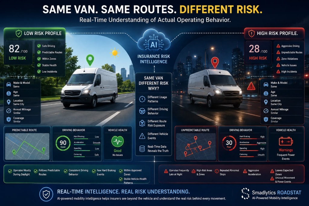 Same Van. Same Routes. Different Risk. – Smadlytics ROADSTAT