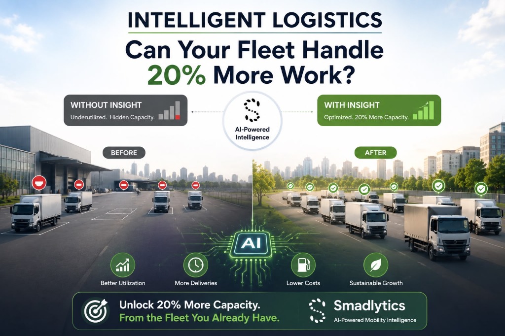 Intelligent Logistics: Can Your Fleet Handle 20% More Work?